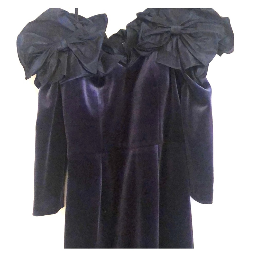 Teri Jon velvet dress